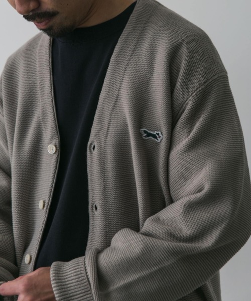 PENNEYS(ぺニーズ)の「『XLサイズ/WEB限定』『別注』PENNEYS×DOORS THE FOX Vネックカーディガン(カーディガン/ボレロ・メンズ・マスタード/ブルー系その他/ライトグレー/ブラック・X-LARGE/MEDIUM/LARGE)」の22枚目の写真
