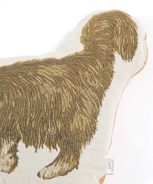 studio CLIP（スタディオクリップ）の「【Orneko BY CLIP】ネコモチーフクッション（クッション/クッションカバー・レディース・グレー/ブラウン・FREE）」の13枚目の写真