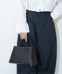 値下げ⭐︎MARCO BIANCHINIマルコビアンチーニ　ハンドバッグ　2way マルコビアンチーニ MARCO BIANCHINI フラップ金具ワンハンドル