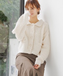 mysty woman | 【スタッフプロデュース】あんず企画・キンボタンエリカーディガン 200950(カーディガン/ボレロ)