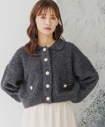 mysty woman | 【スタッフプロデュース】あんず企画・キンボタンエリカーディガン 200950(カーディガン/ボレロ)