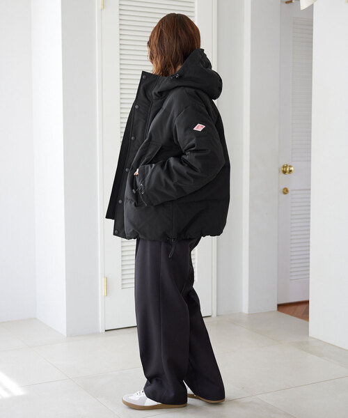 極美品 ダントン 22年モデル ダウン POLYESTER DOWN ブラック DANTON（ダントン）の「DANTON/ダントン POLYESTER DOWN DT