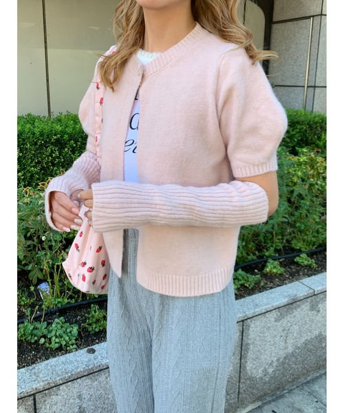 suzie angel（スージー エンジェル）の「ニット・セーター（ニット/セーター・レディース・ピンク・FREE）」の7枚目の写真