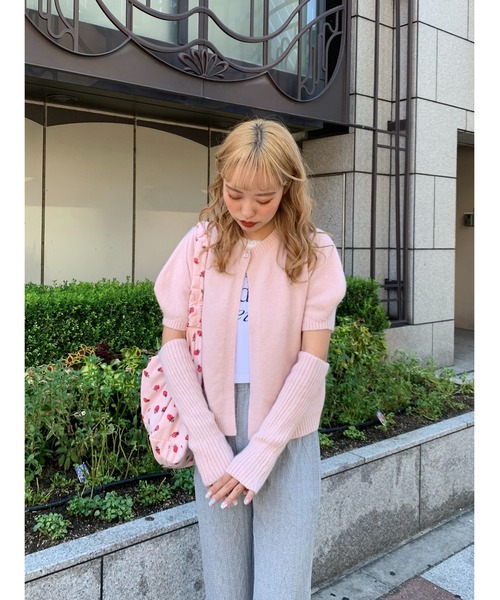 suzie angel（スージー エンジェル）の「ニット・セーター（ニット/セーター・レディース・ピンク・FREE）」の12枚目の写真