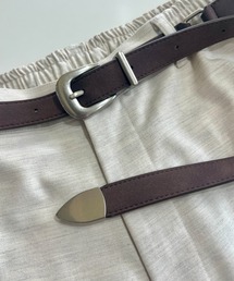 ＜追加 3＞ベーシック ロングベルト/Long narrow belt