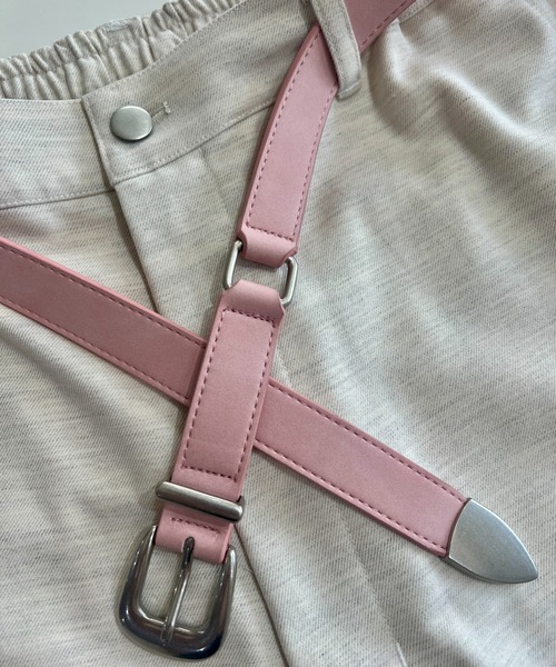 追加 3＞ベーシック ロングベルト/Long narrow belt（ベルト