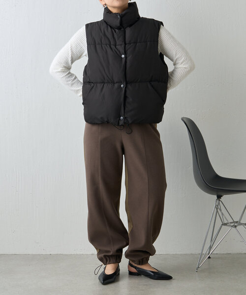Jena espace merveilleux(ジェナ エスパスメルヴェイユ)の「フェザーストライプカットソー(Tシャツ/カットソー・レディース・ブラック/オフホワイト/グレー・FREE)」の7枚目の写真