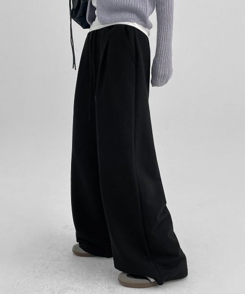 BLACKUP（ブラックアップ）の「[MADE] ディッキードンオーバーフィットバンディングパンツ（スウェットパンツ・レディース・ブラック/グレー/ネイビー・ONESIZE）」の19枚目の写真