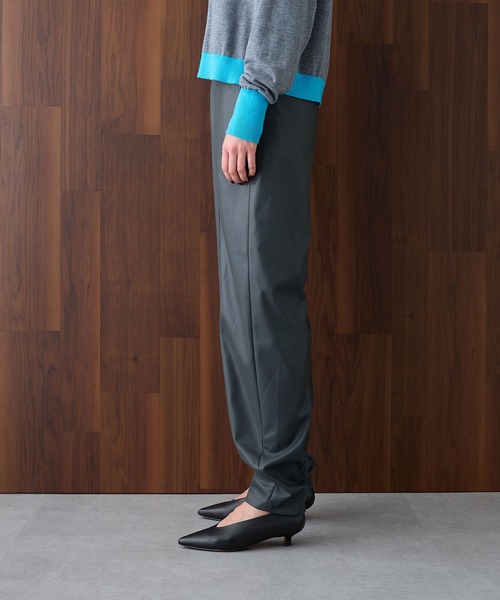 【セール】フェイクレザーバレルパンツ（その他パンツ）｜N.O.R.C（ノーク）