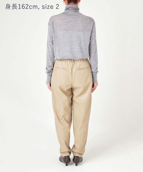 【セール】フェイクレザーバレルパンツ（その他パンツ）｜N.O.R.C（ノーク）