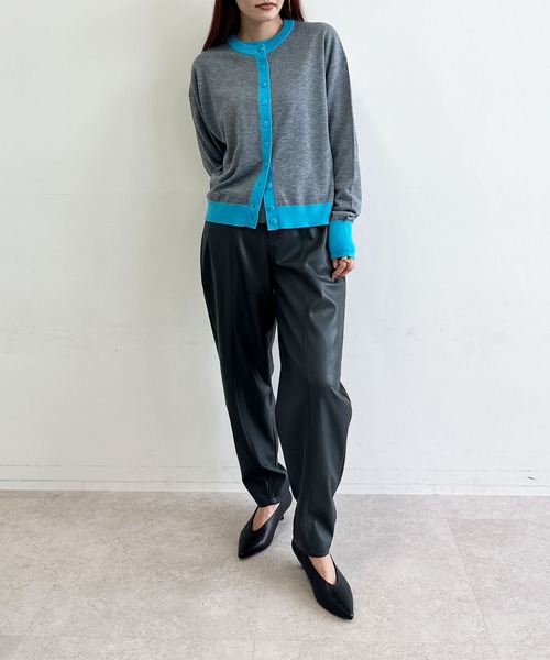 【セール】フェイクレザーバレルパンツ（その他パンツ）｜N.O.R.C（ノーク）