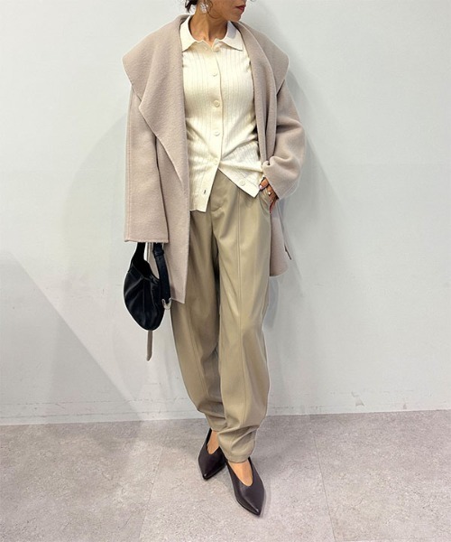 【セール】フェイクレザーバレルパンツ（その他パンツ）｜N.O.R.C（ノーク）