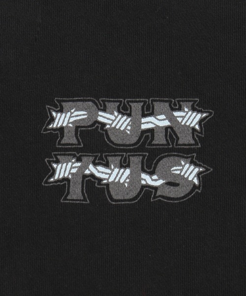 PUNYUS（プニュズ）の「ブラックパンサービッグスウェットパーカー（パーカー・レディース・ブラック/レッド・3/4）」の22枚目の写真