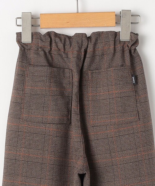 SHIPS（シップス）の「SHIPS KIDS:90cm / チェック タック パンツ（その他パンツ・キッズ・ブラウン系その他・90）」の4枚目の写真