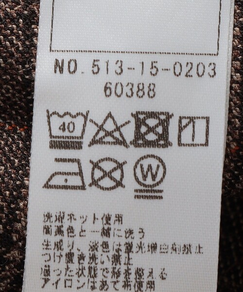 SHIPS（シップス）の「SHIPS KIDS:90cm / チェック タック パンツ（その他パンツ・キッズ・ブラウン系その他・90）」の10枚目の写真