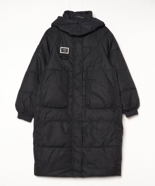 セール】フード付き ロングダウンジャケット（ダウンジャケット/コート