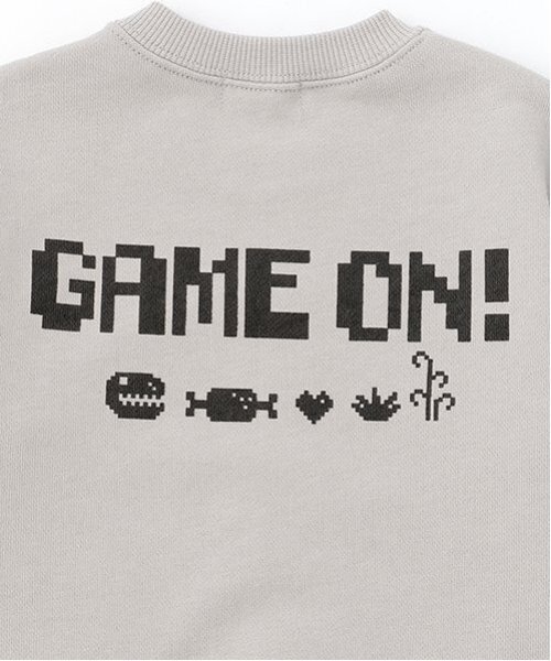 kladskap（クレードスコープ）の「恐竜ゲームトレーナー（スウェット・キッズ・マスタード/グレー/ブルー・80ｃｍ/90cm/100cm/110cm/120cm/130cm）」の14枚目の写真