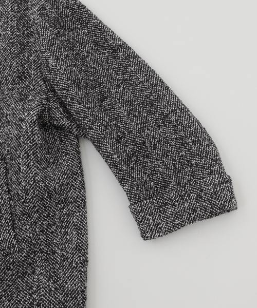EDIFICE(エディフィス)の「COUTURE D’ADAM(クチュール ド アダム) Cocoon GRAY COAT(チェスターコート・メンズ・チャコールグレー・40/42)」の4枚目の写真