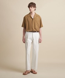 「UNITED ARROWS」 半袖シャツ 38 ダークブラウン レディース UNITED ARROWS｜ユナイテッドアローズのシャツ/ブラウス