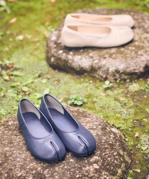 ONIGIRI(オニギリ)の「足袋 シューズ(パンプス・レディース・ネイビー/ベージュ・23.5cm/24.5cm)」の3枚目の写真