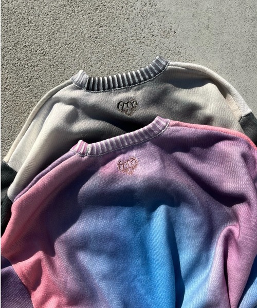 tie dye print knit（ニット/セーター）｜HTH（エイチティー