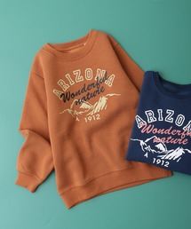 FUNALIVE(ファンアライブ)の裏起毛プリントトレーナー(スウェット)