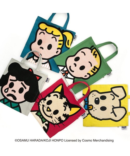 OSAMU GOODS オサムグッズ ルートート マルシェバッグ フラッグ柄 OSAMU GOODS オサムグッズ ルートート マルシェバッグ フラッグ