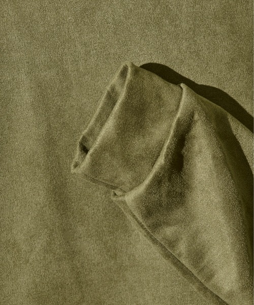 CALIFORNIA OUTFITTERS（カリフォルニア アウトフィッターズ）の「3-11B31 Relax Fit リラックスフィット クルーネック スウェットライク スエード調（スウェット・メンズ・ライトベージュ/ブラック/チャコールグレー/オリーブ・M/XL/XXL/L）」の12枚目の写真