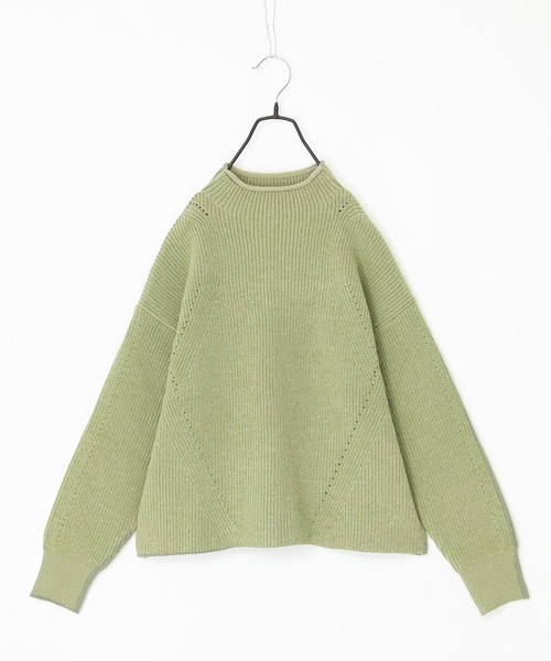 メランジハイネックニット』（ニット/セーター）｜n'OrLABEL（ノアール