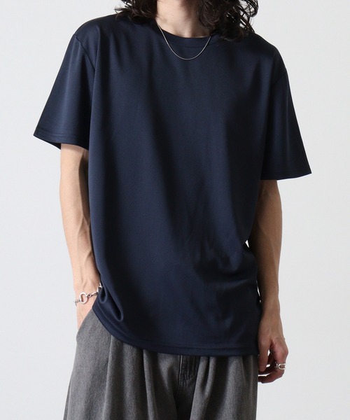TRUSS（トラス）の「TRUSS SUSTAINABLE ﾘｻｲｸﾙﾎﾟﾘｴｽﾃﾙTｼｬﾂ（Tシャツ/カットソー・メンズ・ホワイト/ブラック/ネイビー・S/XXL/XL/L/M）」の19枚目の写真