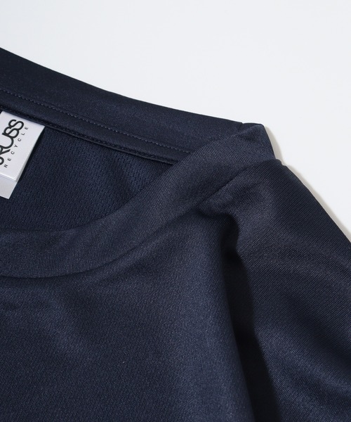 TRUSS（トラス）の「TRUSS SUSTAINABLE ﾘｻｲｸﾙﾎﾟﾘｴｽﾃﾙTｼｬﾂ（Tシャツ/カットソー・メンズ・ホワイト/ブラック/ネイビー・S/XXL/XL/L/M）」の8枚目の写真