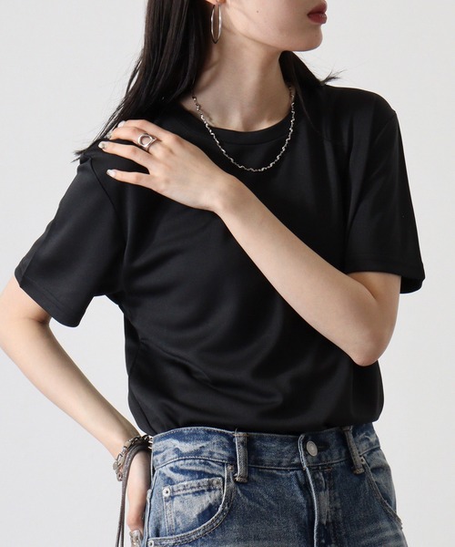 TRUSS（トラス）の「TRUSS SUSTAINABLE ﾘｻｲｸﾙﾎﾟﾘｴｽﾃﾙTｼｬﾂ（Tシャツ/カットソー・メンズ・ホワイト/ブラック/ネイビー・S/XXL/XL/L/M）」の15枚目の写真