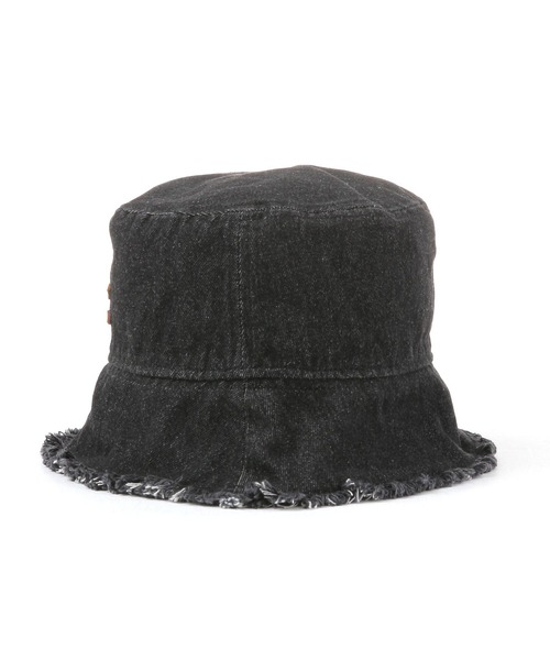 LAKOLE（ラコレ）の「フリンジデニムハット / 250405（ハット・レディース・ブラック/ブルー・FREE）」の4枚目の写真