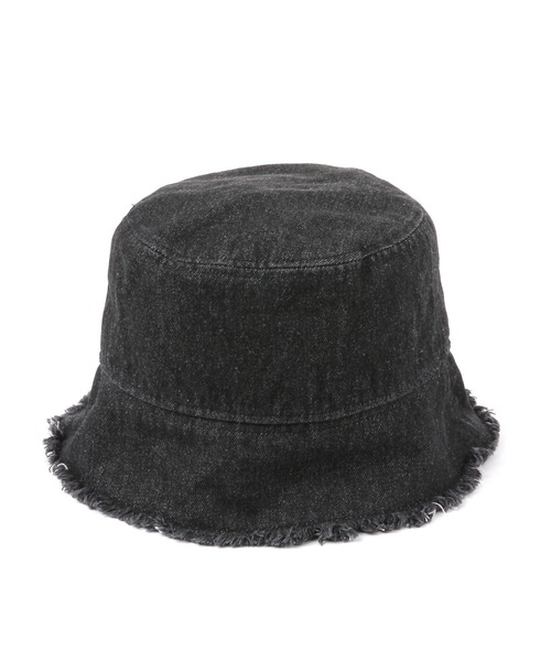 LAKOLE（ラコレ）の「フリンジデニムハット / 250405（ハット・レディース・ブラック/ブルー・FREE）」の5枚目の写真