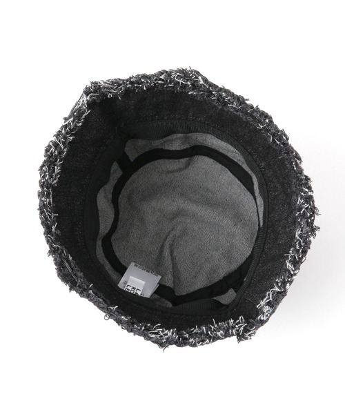 LAKOLE（ラコレ）の「フリンジデニムハット / 250405（ハット・レディース・ブラック/ブルー・FREE）」の6枚目の写真