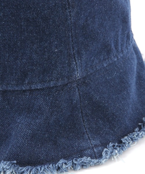 LAKOLE（ラコレ）の「フリンジデニムハット / 250405（ハット・レディース・ブラック/ブルー・FREE）」の9枚目の写真