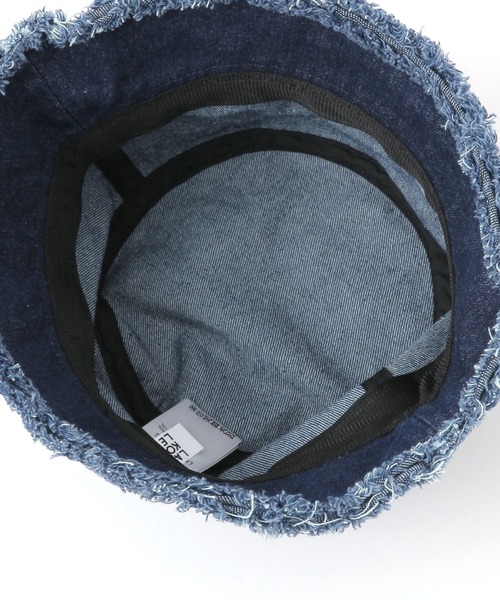 LAKOLE（ラコレ）の「フリンジデニムハット / 250405（ハット・レディース・ブラック/ブルー・FREE）」の10枚目の写真