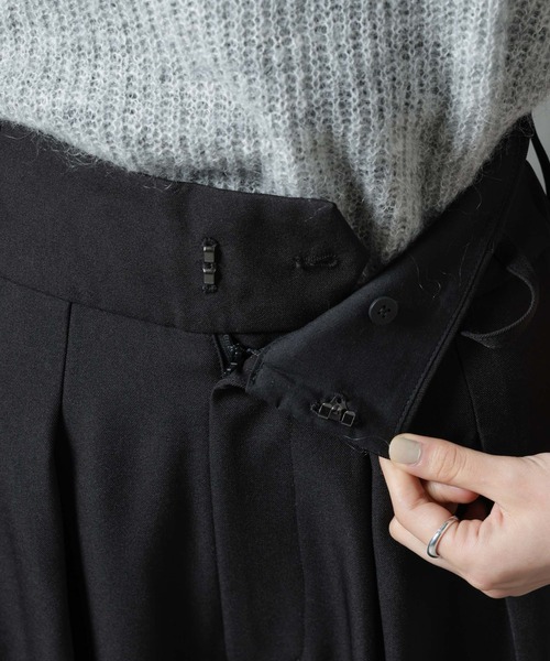 セール】ハイウエスト2タックワイドパンツ（その他パンツ）｜NANO