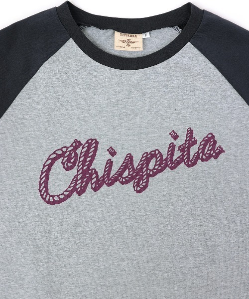 チチカカ（チチカカ）の「ローパープリントラグランTシャツ（Tシャツ/カットソー・レディース・ベージュ/トップグレー/カーキ・FREE）」の9枚目の写真