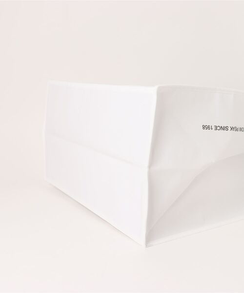 Snow Peak(スノーピーク)の「snow peak /SHOPPER BAG(トートバッグ・レディース・ホワイト/ブラック・ONESIZE)」の6枚目の写真