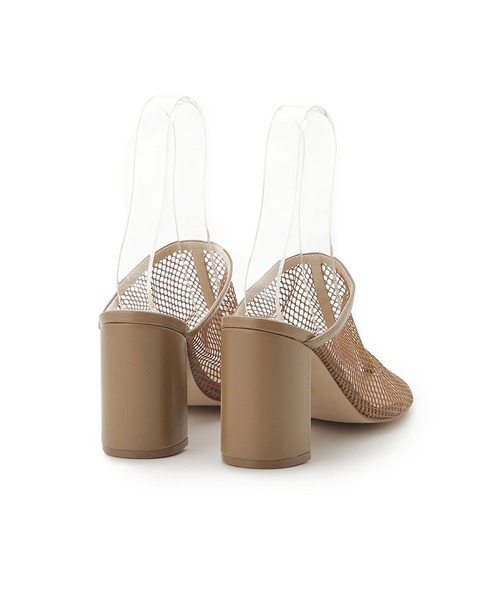 SNIDEL(スナイデル)の「メッシュサボ(パンプス・レディース・アイボリー/ブラック/ベージュ・SMALL/MEDIUM/LARGE)」の5枚目の写真