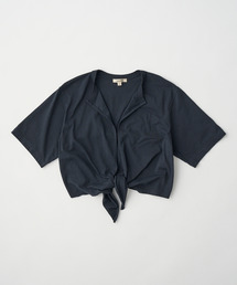 unfil アンフィル / dry touch cotton jersey front-tie T-cardigan ドライタッチコットンジャージーフロントタイTカーディガン / WVSP-UW131