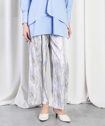 Anside | カームウェーブプリントワイドパンツ(その他パンツ)