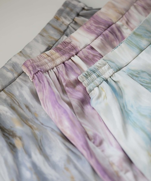 Anside（アンサイド）の「カームウェーブプリントワイドパンツ（その他パンツ・レディース・ラベンダー/ブルー/グレー・M）」の22枚目の写真