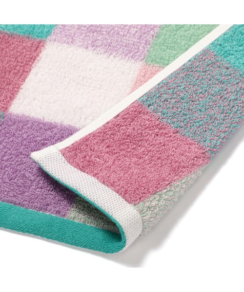 Francfranc（フランフラン）の「抗菌防臭ミックスチェック バスタオル グリーン（タオル・レディース・グリーン・FREE）」の3枚目の写真