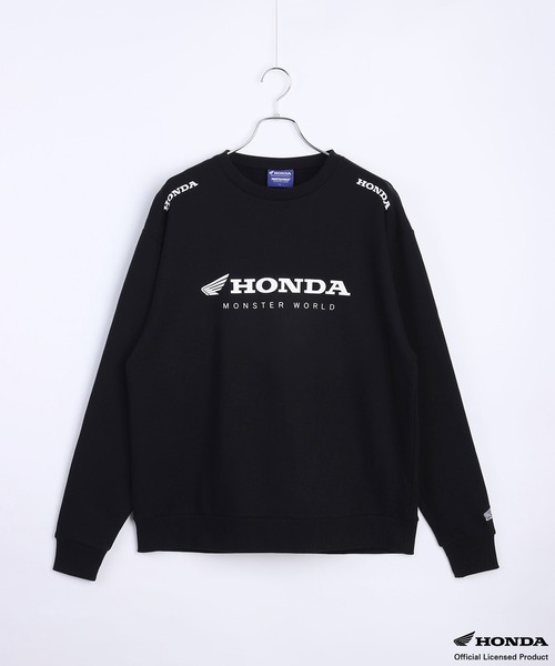 WESTSEA(ウエストシー)の「HONDA × MONSTER WORLD 長袖 裏毛トレーナー(スウェット・メンズ・ホワイト/ブラック系その他/ホワイト系その他/ブラック・L/M)」の22枚目の写真