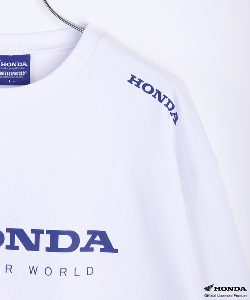 WESTSEA(ウエストシー)の「HONDA × MONSTER WORLD 長袖 裏毛トレーナー(スウェット・メンズ・ホワイト/ブラック系その他/ホワイト系その他/ブラック・L/M)」の17枚目の写真