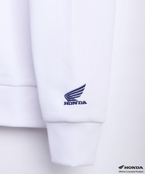WESTSEA(ウエストシー)の「HONDA × MONSTER WORLD 長袖 裏毛トレーナー(スウェット・メンズ・ホワイト/ブラック系その他/ホワイト系その他/ブラック・L/M)」の15枚目の写真