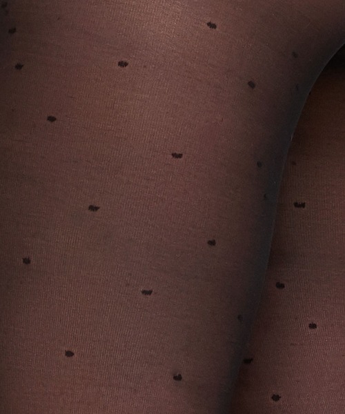 SWEDISH STOCKING(スウェディッシュストッキングス)の「Doris Dots Tights Black(タイツ/ストッキング・レディース・ブラック・M/S)」の3枚目の写真
