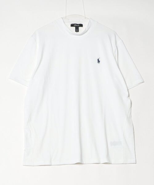 RLX GOLF（アールエルエックスゴルフ）の「テーラード フィット パフォーマンス モックネック（Tシャツ/カットソー・メンズ・ホワイト・L/M/S/XS）」の3枚目の写真